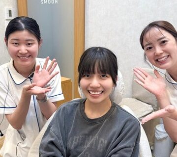 素敵な笑顔のお客様