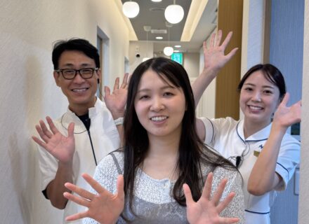 素敵な笑顔のお客様