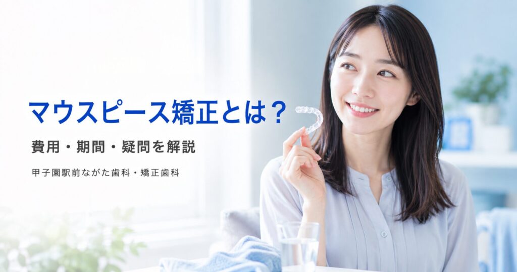 マウスピース矯正とは？費用・期間・疑問を解説