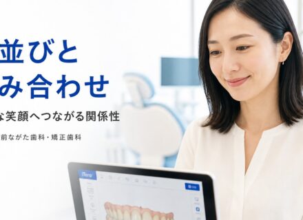 歯並びと噛み合わせの関係|甲子園の歯科が解説